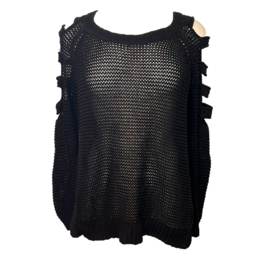 Women’s Cold Shoulder Cutout Sweater